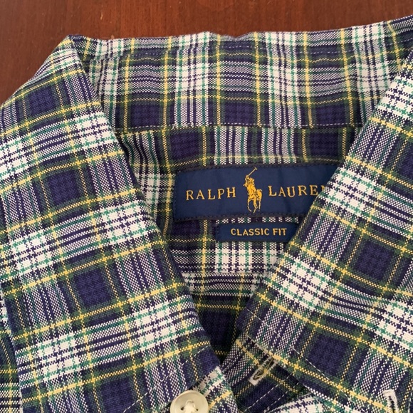 NWT Ralph Lauren plaid shirt size large classic fit. - Picture 3 of 3